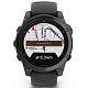 Спортивные часы GARMIN Fenix E 47mm AMOLED Slate Gray with Black Silicone Band