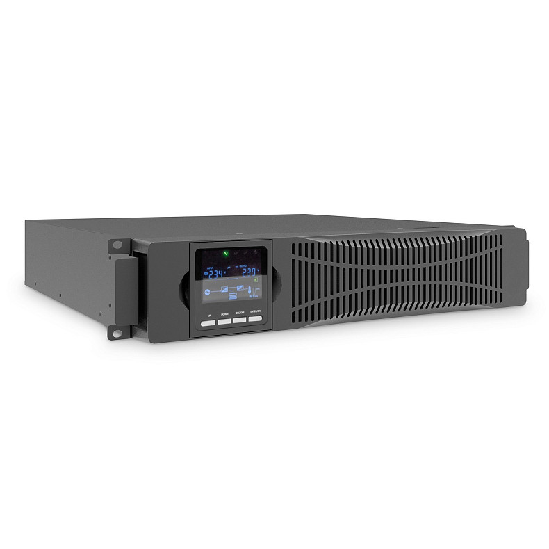 ИБП DIGITUS OnLine, 1500VA/1500W, LCD, 8xC13, RJ45, RS232, USB, Rack/Tower