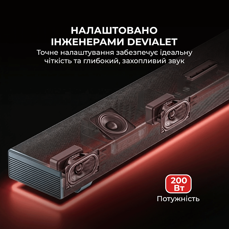 Бездротові тилові динаміки Sharp HT-SPR52021(BK)