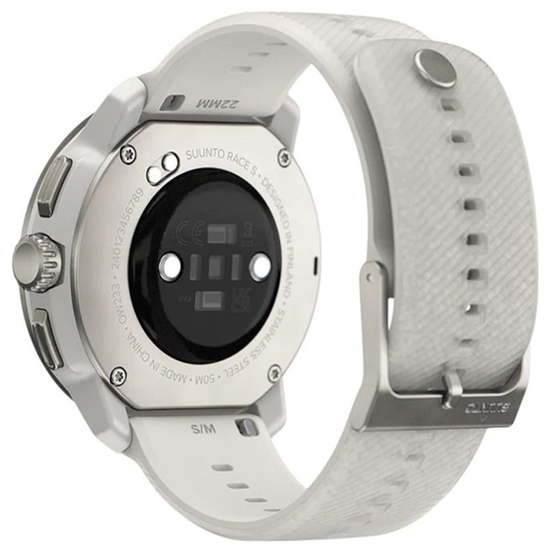 Смарт-годинник Suunto Race S Powder Gray (SS051017000)