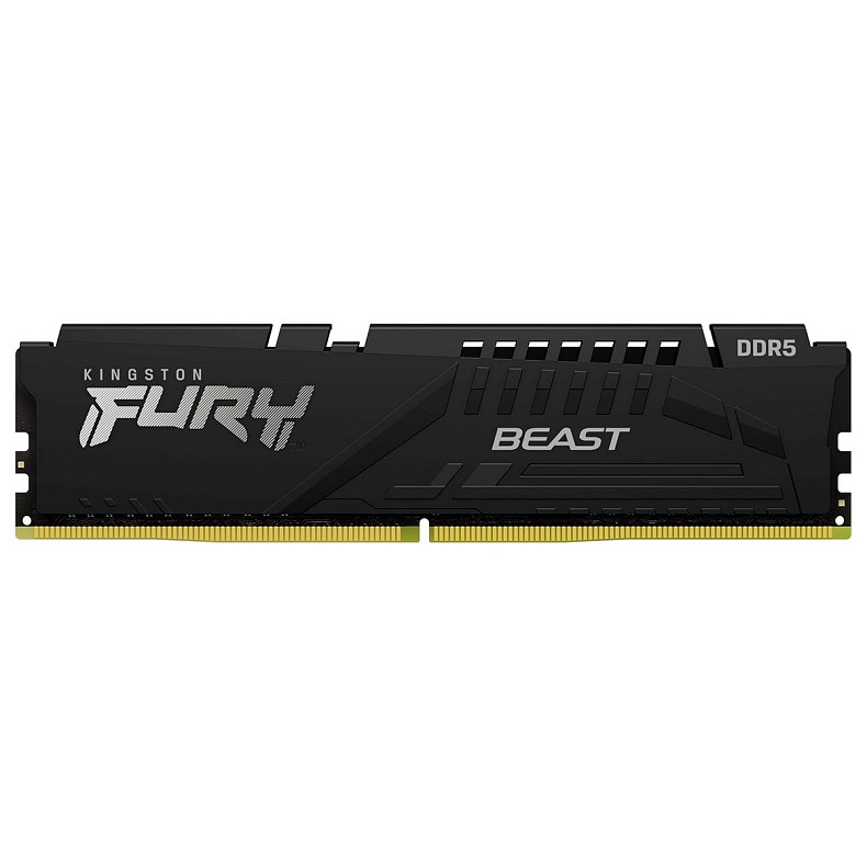 ОЗУ Kingston Fury Beast DDR5 32GB 6000MHz Black (KF560C36BBE2-32)