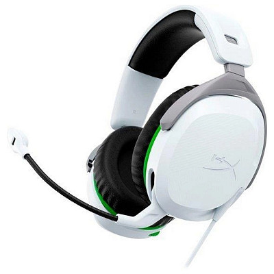 Гарнитура HyperX Cloud Stinger 2 Xbox, mini-jack, бело-зеленый