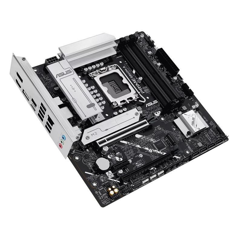 Материнcька плата ASUS PRIME B860M-A-CSM s1851 B860 4xDDR5 M.2 DP HDMI mATX