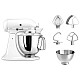 Кухонный комбайн KitchenAid Artisan 4,8 л 5KSM175PSEWH с откидным блоком белый