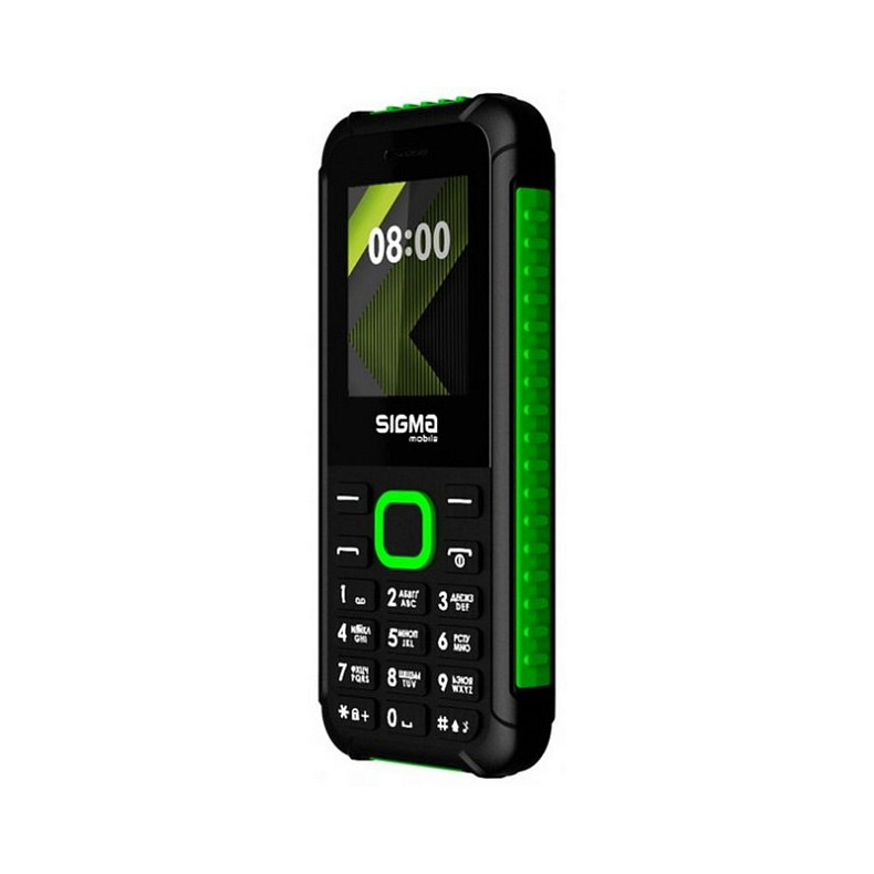 Мобільний телефон Sigma mobile X-style 18 Track Dual Sim Black/Green