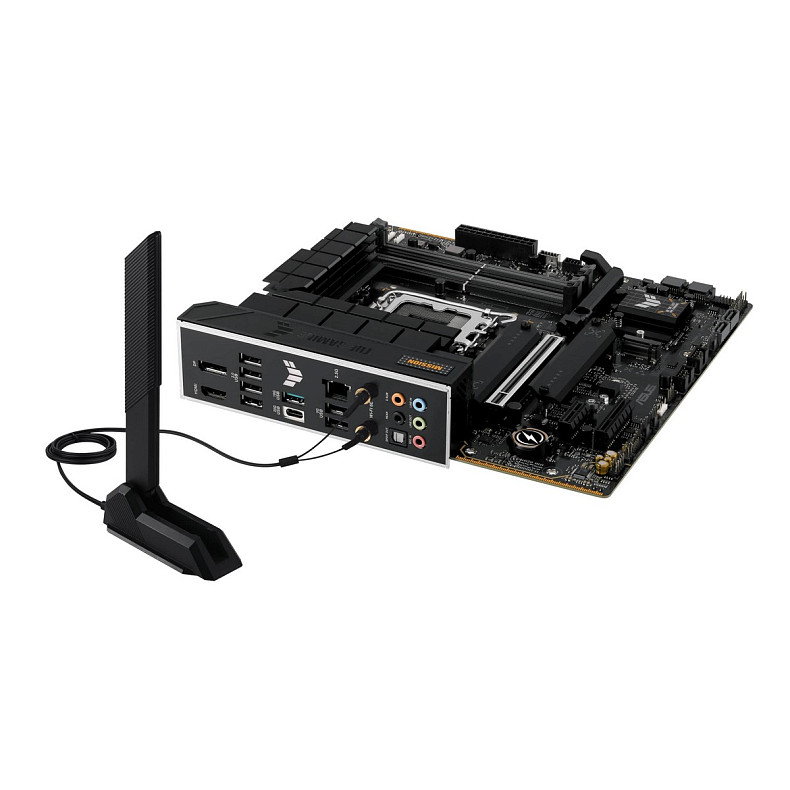 Материнcька плата ASUS TUF GAMING B760M-PLUS WIFI II s1700 B760 4xDDR5 M.2 HDMI DP Wi-Fi BT mATX