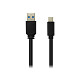 Кабель Canyon USB - USB Type-C 1м, Black (CNE-USBC4B)