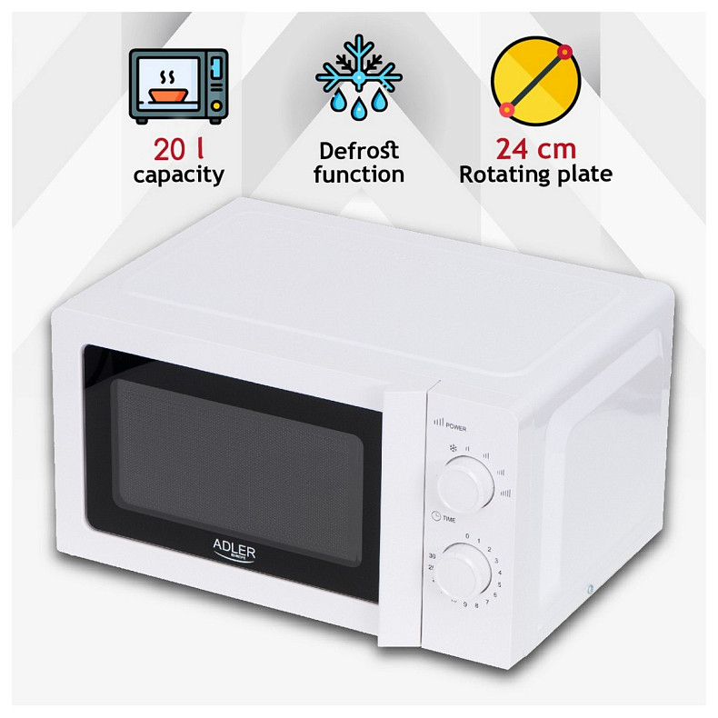 Мікрохвильова піч Adler AD 6205