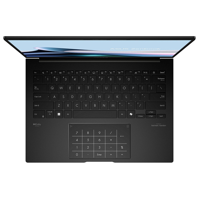 Ноутбук ASUS Zenbook 14 UM3406KA-QD025 14" WUXGA OLED, AMD AI 5 340, 16GB, F512GB, UMA, NoOS, Чорний