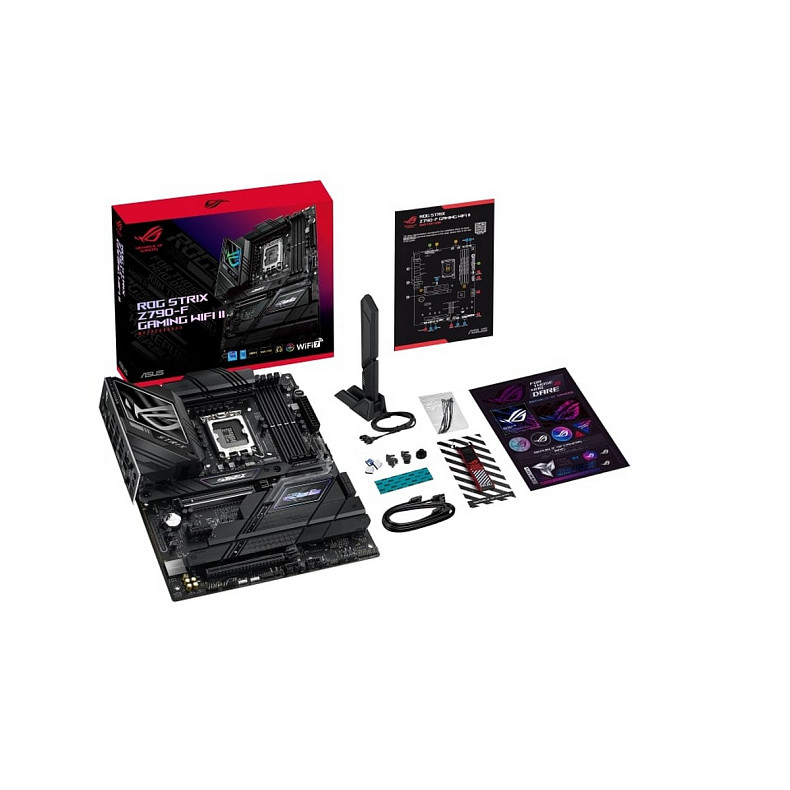 Материнcька плата ASUS ROG STRIX Z790-F GAMING WIFI II 1700 Z790 4xDDR5 M.2 HDMI USB Type-C Wi-Fi BT