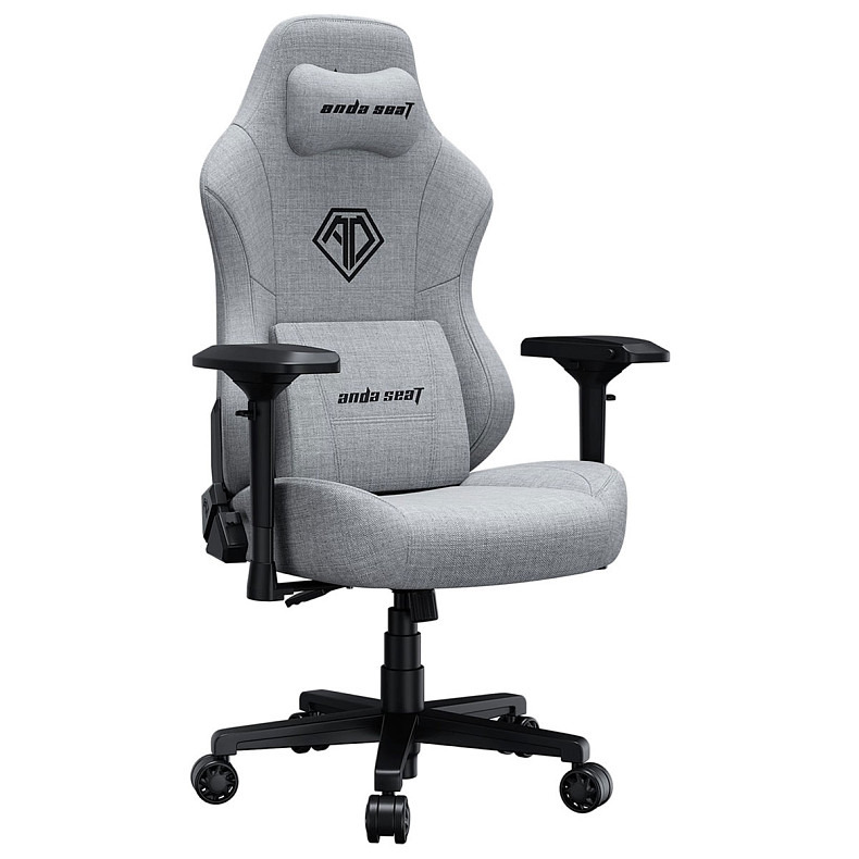 Кресло игровое Anda Seat Phantom 3 Pro Grey Fabric Size L