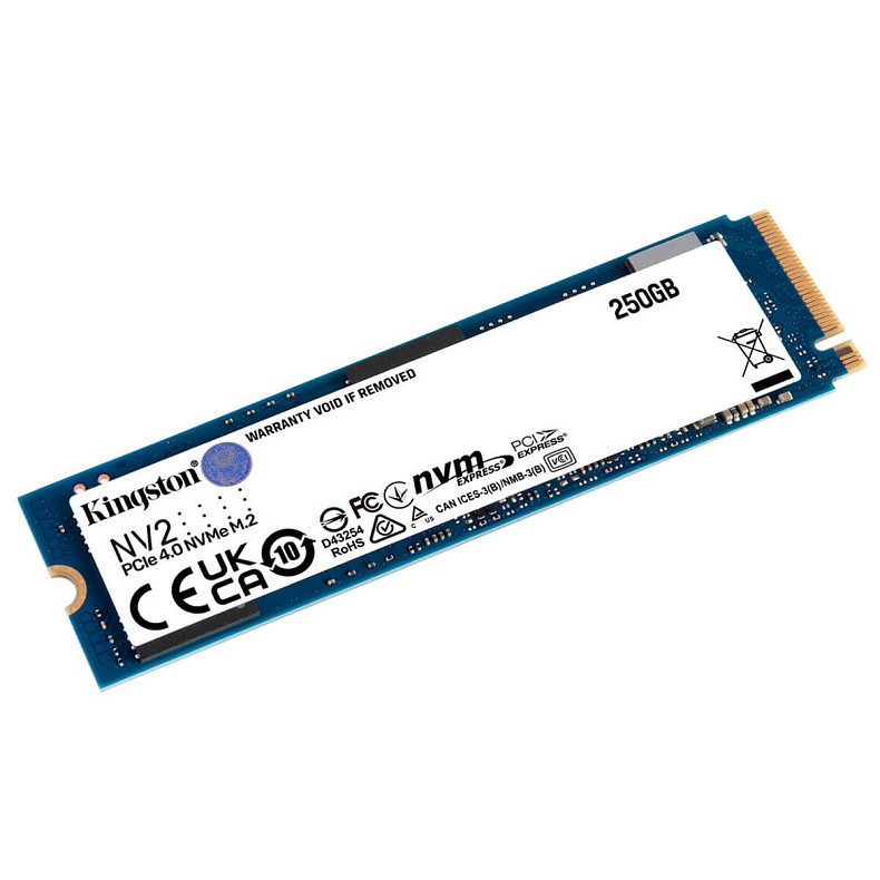 SSD диск Kingston 250GB M.2 NVMe NV2 M.2 2280 (SNV2S/250G)