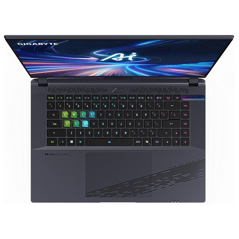 Ноутбук AORUS 16X 16.0 QHD, Intel i9-14900HX, 32GB, F1TB, NVD4070-8, DOS, черный