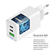 Сетевое зарядное устройство ColorWay GaN Mini 65W PD Port PPS USB (USB-2C1A) White (CW-CHS058PDCL-WT