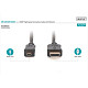 Кабель 4K HDMI 2M Type D to Type A DB-330109-020-S DIGITUS by ASSMANN