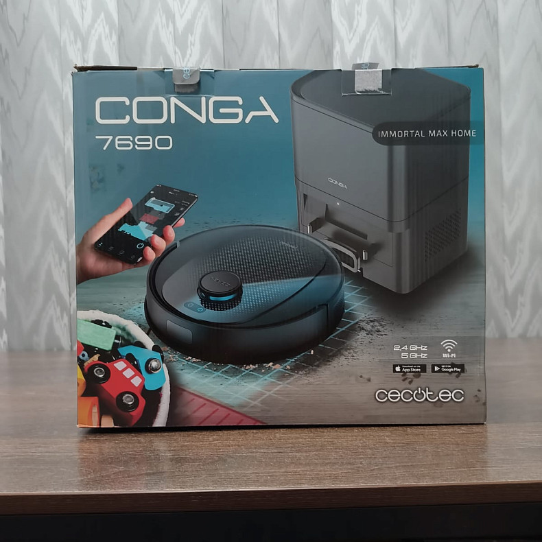 Робот-пилосос Cecotec Conga 7690 Immortal Max Home