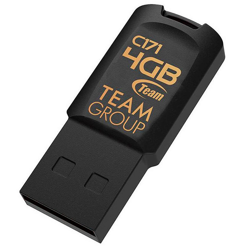 Флеш накопитель 4GB Team C171 Black (TC1714GB01)