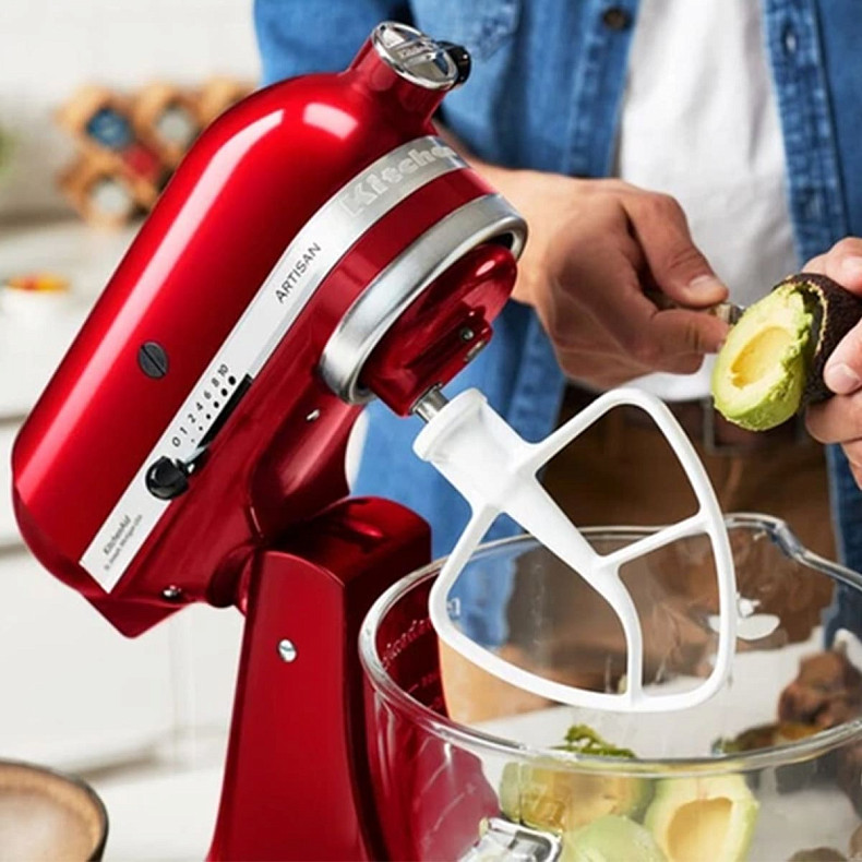 Кухонный комбайн KitchenAid Artisan 4,8 л 5KSM185PSECA с откидным блоком карамельное яблоко