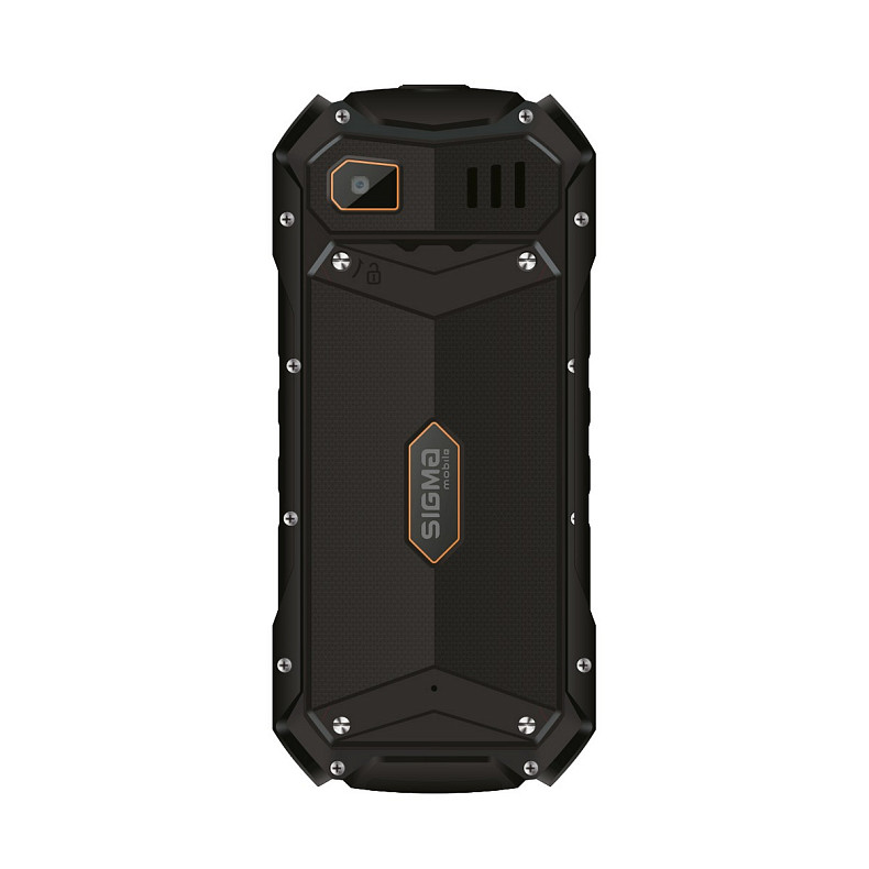 Мобильный телефон Sigma mobile X-treme PV68 Dual Sim Black/Orange (4827798738221)
