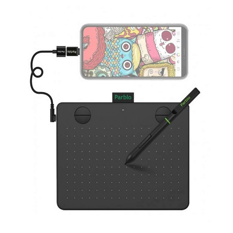 Графический планшет Parblo A640 V2 Black