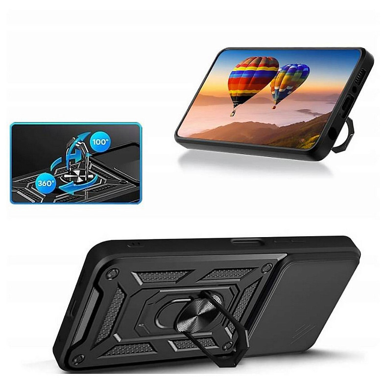 Чохол-накладка BeCover Military для Realme C61 Black (712177)