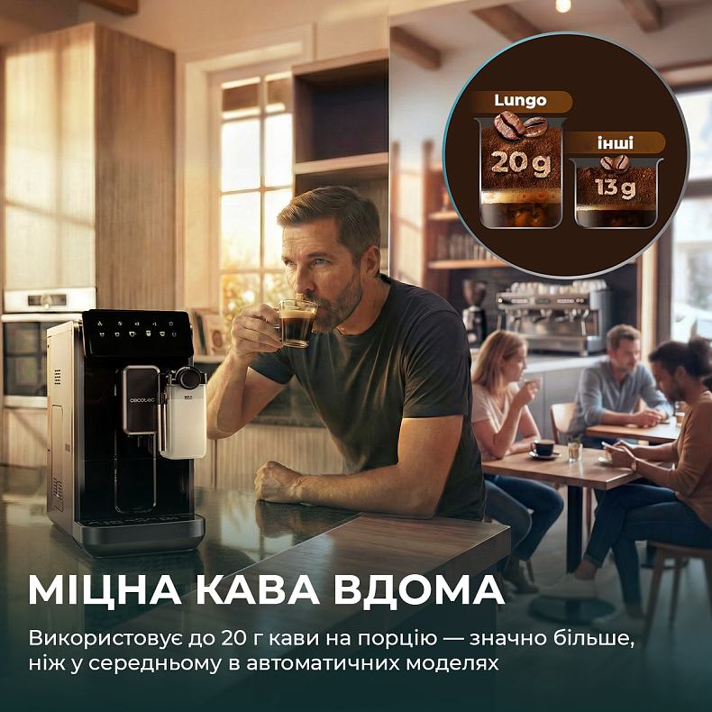 Кофемашина CECOTEC Cremmaet Lungo Latte