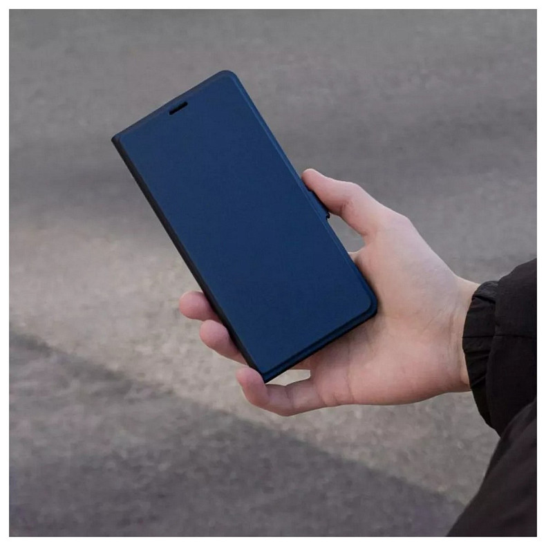 Чeхол-книжка Wave Flap Case для Xiaomi Redmi 13C 4G/Poco C65 Midnight Blue