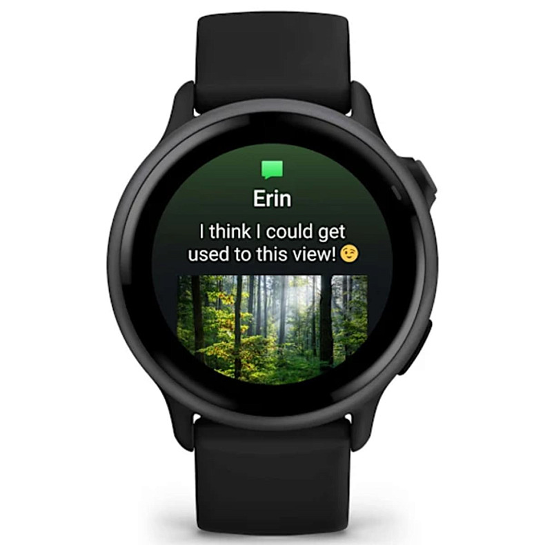Спортивний годинник Garmin Vivoactive 6 Slate with Black Band