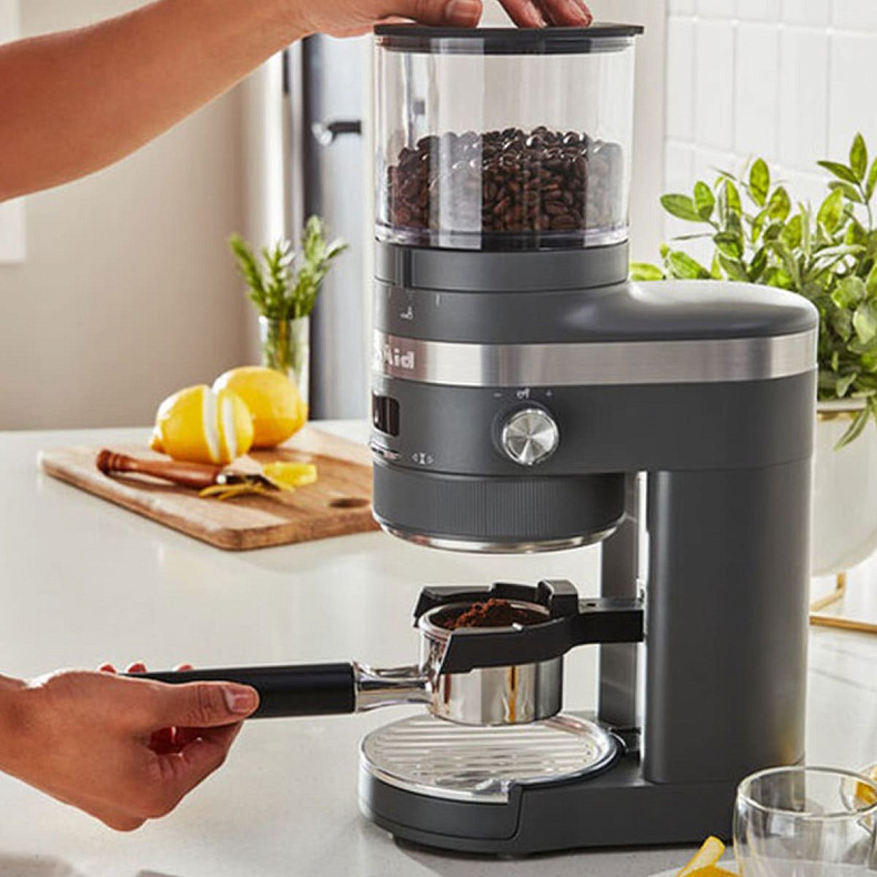 Кавомолка KitchenAid Artisan 5KCG8433EDG колір сіре вугілля