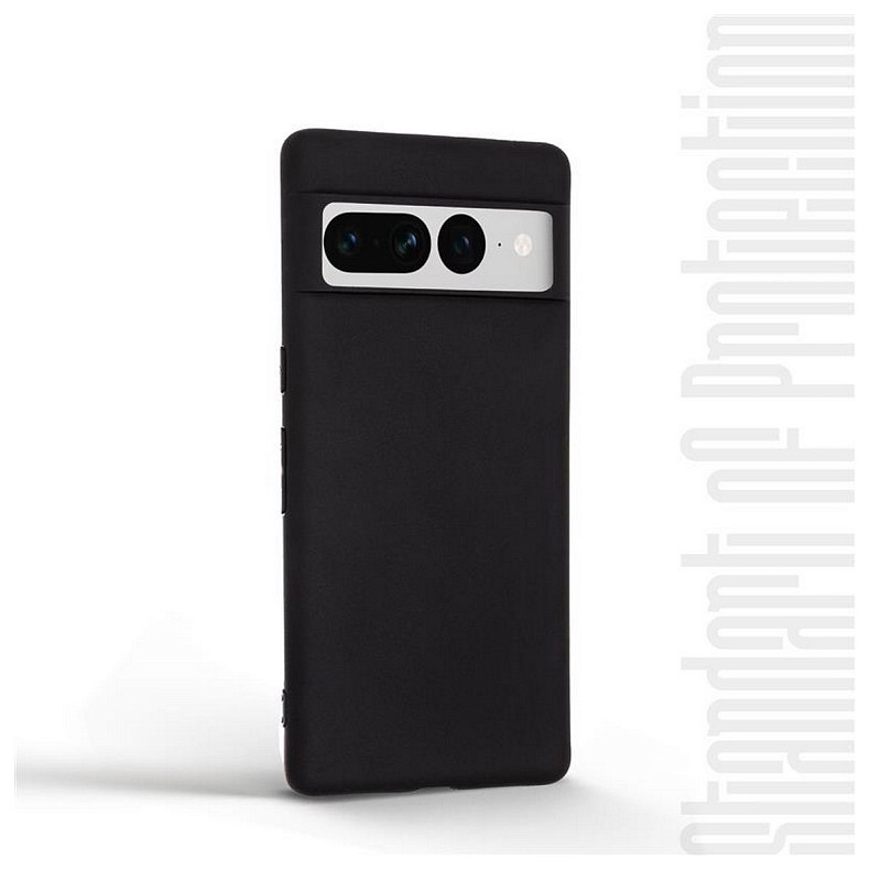 Чехол-накладка Armorstandart Matte Slim Fit для Google Pixel 7 Pro Black (ARM63344)