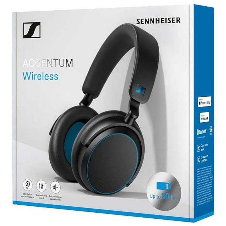 Наушники Sennheiser Accentum Wireless Blues (700381)
