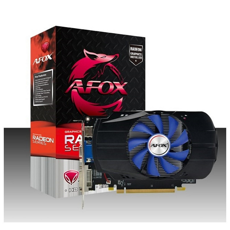 Відеркарта AFOX Radeon R7 350 2GB GDDR5 (AFR7350-2048D5H4-V3)