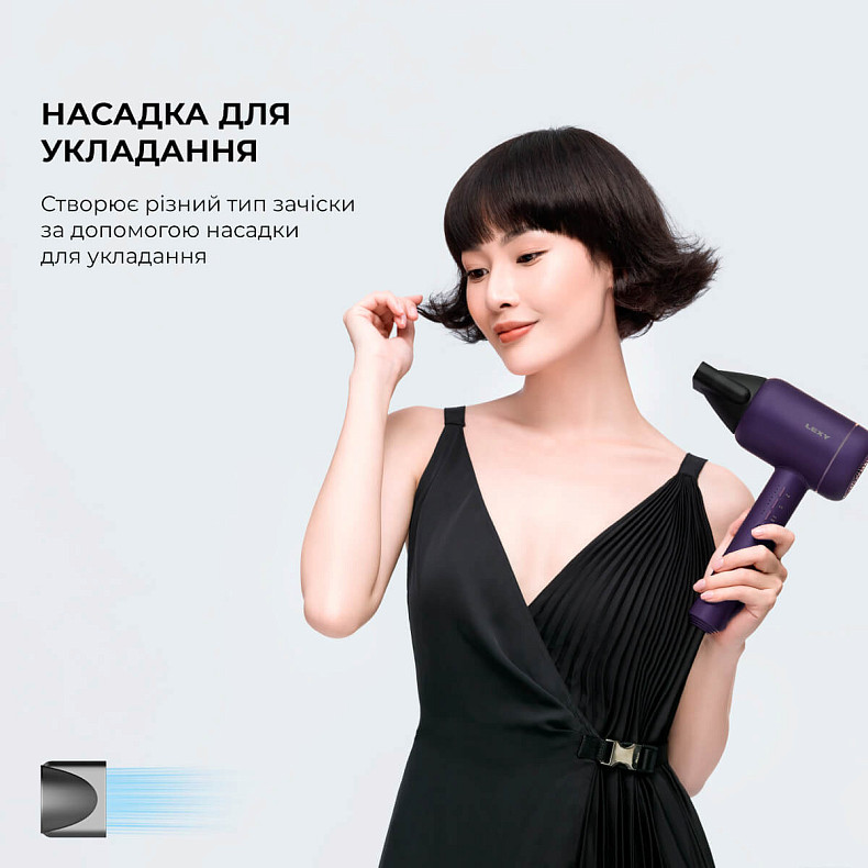 Фен для волос Jimmy F6 Purple