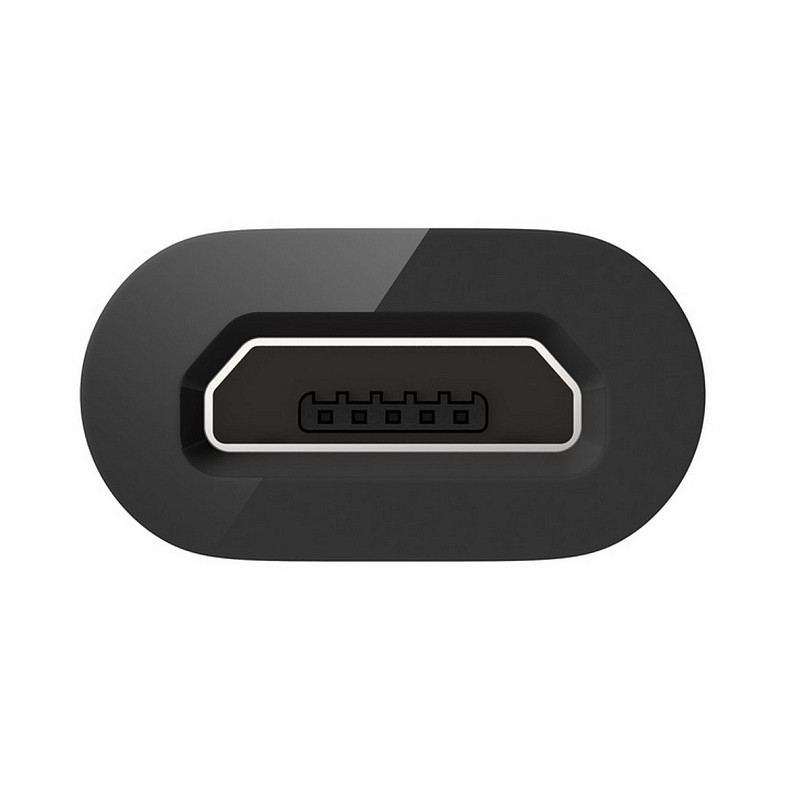 Адаптер Belkin USB-C - MicroUSB Black (F2CU058BTBLK)