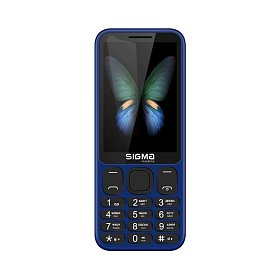 Мобильный телефон Sigma mobile X-Style 351 Lider Dual Sim Blue
