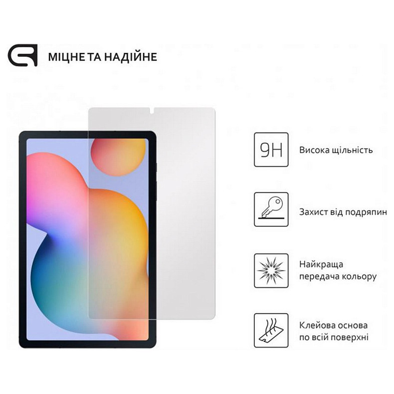 Захисне скло Armorstandart Glass.CR для Samsung Galaxy Tab S6 Lite 10.4 SM-P610/SM-P615, 2.5D (AR