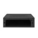 Корпус SilverStone MILO ML10B, MiniITX, USB3.0x2, 3x50мм, безБР, чорний