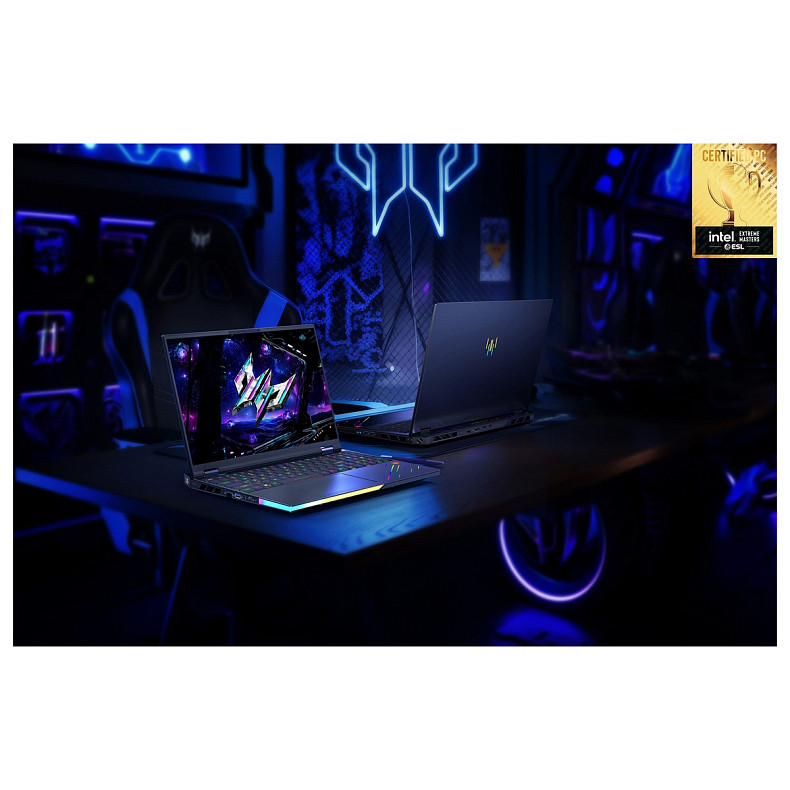 Ноутбук Acer Predator Helios 16 PH16-73 16" OLED, Intel U9-275HX, 64GB, F2TB, NVD5090-24, Win11P, чо