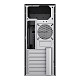 Корпус 2E TeamX TMX01 з БЖ 2E ATX400W 2xUSB2.0 1x80мм VGA 310мм, ATX чорний