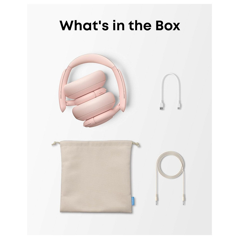 Наушники Anker SoundCore Life Q30 v2 Sakura Pink (A3028353)