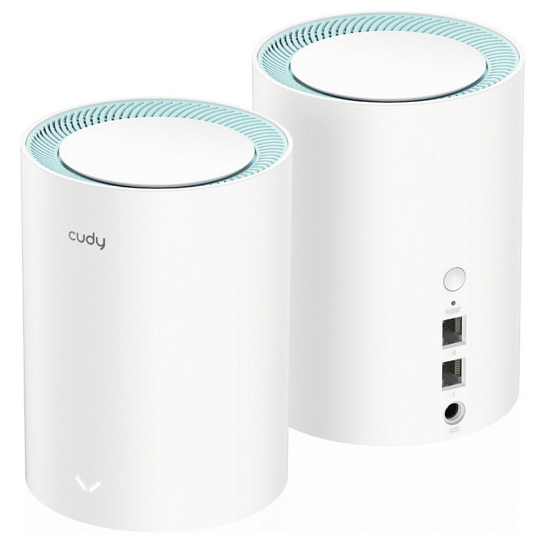 WiFi Mesh система Cudy M1300(2-pack), AC1200 Wi-Fi Gigabit Mesh Solution