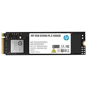 SSD накопичувач 500GB HP EX900 M.2 2280 PCI Ex Gen3 x4 3D NAND, Retail (2YY44AA)