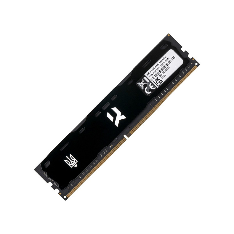 ОЗП Goodram UKRAINA IRDM X DDR4 8GB/3200 Black (IRK-3200D464L16SA/8G)