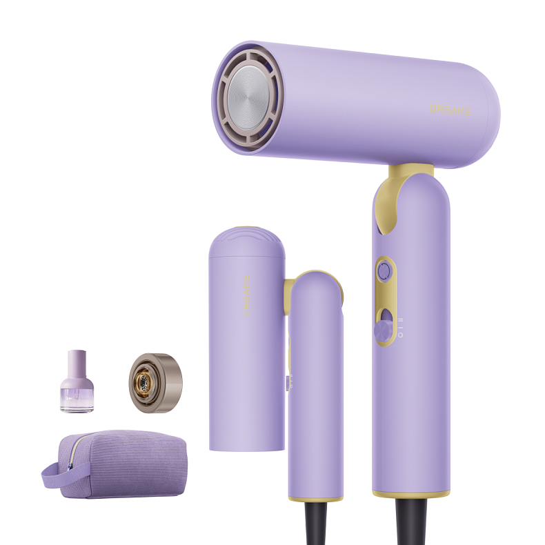 Фен Dreame Pocket Cake Purple-Grape Mousse (AHD51C-PPL)
