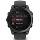 Спортивные часы GARMIN Fenix E 47mm AMOLED Slate Gray with Black Silicone Band