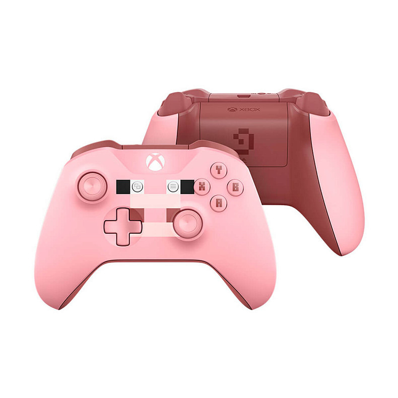 Игровой джойстик Microsoft Xbox One S Wireless Controller Minecraft Pig