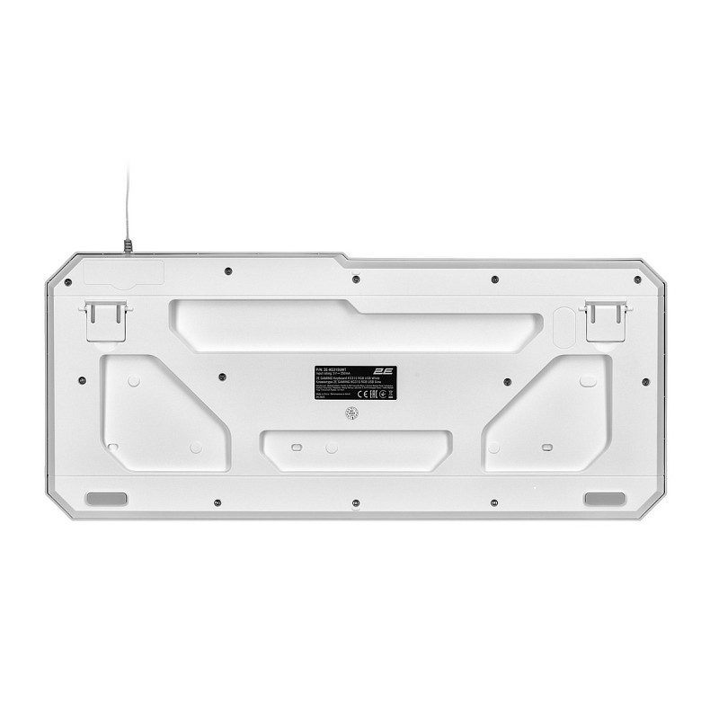 Клавіатура 2E GAMING KG315 RGB USB White Ukr