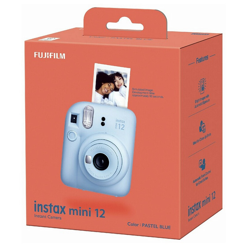 Фотокамера миттєвого друку INSTAX Mini 12 BLUE