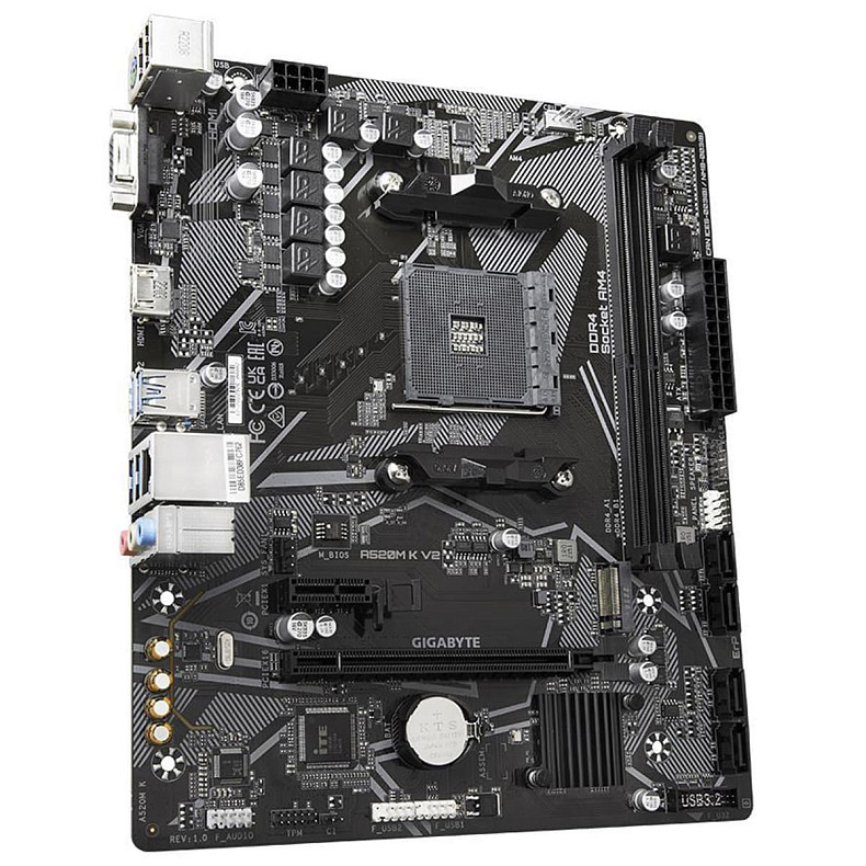 Материнская плата Gigabyte A520M K V2 1.1