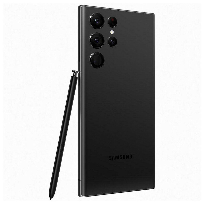 Смартфон Samsung Galaxy S22 Ultra 12/256GB Dual Sim Black (SM-S908BZKGSEK)
